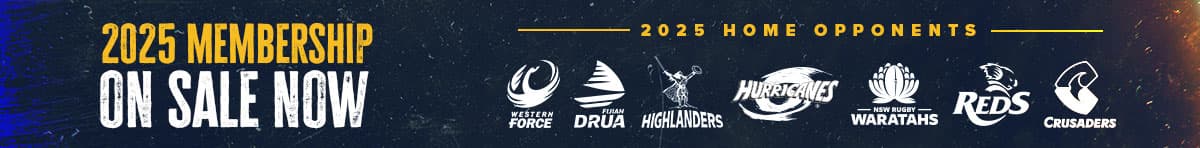 2025 ACT Brumbies Membership Banner