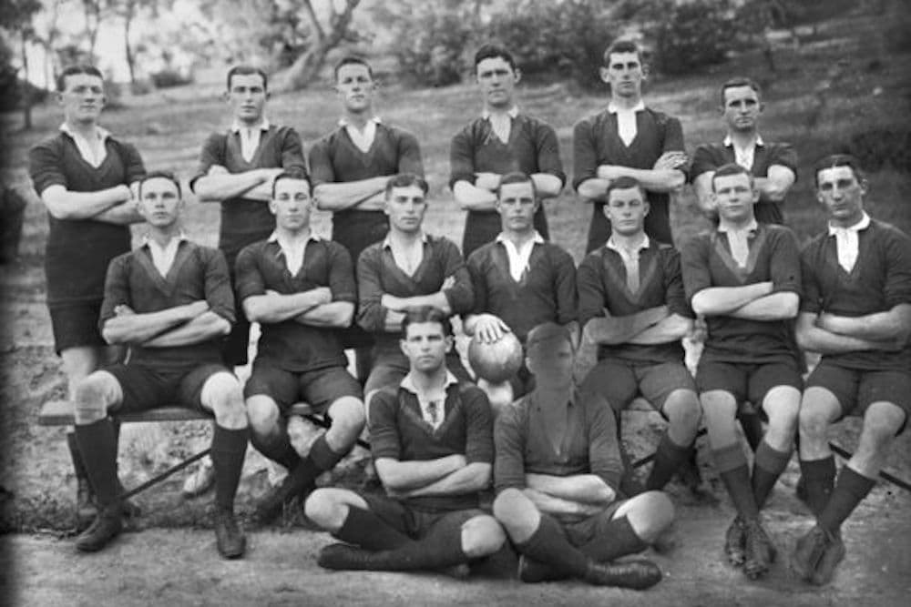 First Fifteen of Royal Military College, Duntroon in 1913